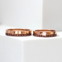 커플이야 [어테치밴드 no.30] 남+여 한쌍 14K커플링 18K커플링