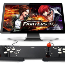 [해외직구] 2인용 조이스틱 PC용 게임패드 게임컨트롤러 철권 아케이드 컨트롤러, 1개, 6버튼형