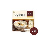 본죽 보양삼계죽 270g 4팩