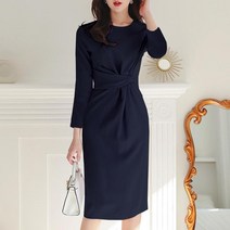 하이퀄리티 3월 4월 하객룩 원피스 아나운서 드레스 결혼식복장 엄마 여성 백화점 77사이즈 추천 가을 패션