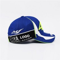 F1 레이싱복 전문 야외 gorra 오토바이 모자 수 놓은 snapback vr46 팀, 블루 46b
