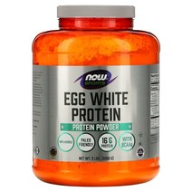 나우푸드 스포츠 계란 흰자 프로틴 파우더 무맛 2268g, 5 lb