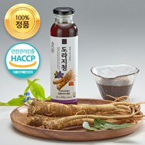 HACCP 식품안전 인증 프리미엄 국내산 도라지 청 자연산 도라지추출액 모과 농축액 약도라지 산도라지 사탕수수 진액 엑기스 차 음료, 400g x 3개
