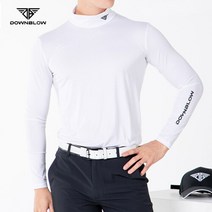 기타 다운블로우 남성 스판 냉감 골프 이너 티셔츠 W-3000M