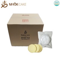 바닐라 미니 케이크 시트 1BOX 케익 수제 만들기 재료 베이킹 체험 실습 카스테라, 바닐라 미니케이크시트 1박스 45개입