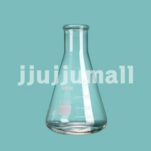 연구실 실험용 유리 삼각 플라스크 500ml 실험기자재 실험수업 실험교구 연구수업 과학수업 과학실 실험실, 1개, 삼각 플라스크1L