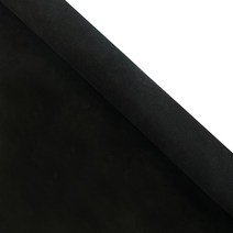 예카레더 워싱누벅 젠누벅 염소 가죽, 블랙