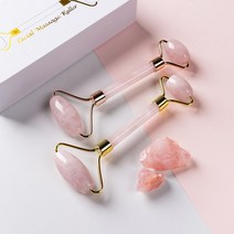 장미석 괄사 페이스롤러 경락 림프 승모근 셀룰라이트 마사지 기구, 하트