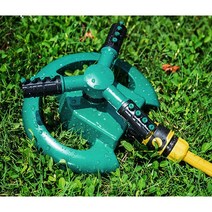 생활용품도매 잔디물주기 간편연결 회전 스프링쿨러 자동살수 물주는기계