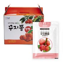 다다웰빙식품 프리미엄 꾸지뽕 열매 진액 엑기스 즙 (마카분말함유) 100ml x 60포, 60개