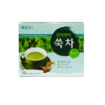 [유점빵] 담터 발아현미차 쑥차 225g (15g X 15T), 15g, 45개입