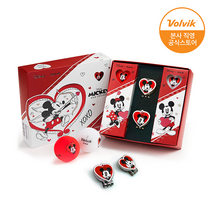 [본사직영] 볼빅 2023 VIVID 디즈니 미키미니 큐피드 6구 + 볼마커 SET