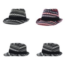 울 페도라 니트 햇 패션모자 카우보이모자 니트모자
