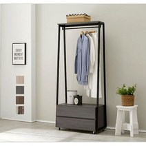 이동식 행거장 2단 800 서랍장 옷걸이 GD0423_05 스틸, 상세페이지 참조4, 본상품선택