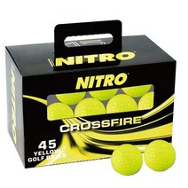 Nitro 크로스파이어 45 볼 팩 - 옐로우