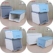 마트498 플라스틱 슬라이딩 리빙박스 플라스틱서랍장 수건정리함 미니수납함 속옷정리함 옷장수납함 원룸자취, 일반 중 - 그레이