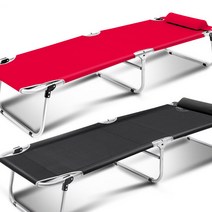 무중력침대® 간이의자 SENCILLO 썬베드 접이식침대, 레드