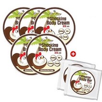 쇼킹 꼬꼬바디크림 5개+꼬꼬비누2개/민감+보습바디케어