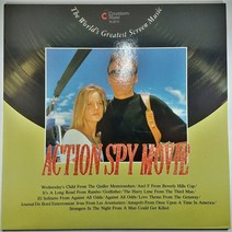 (중고LP) ACTION SPY MOVIE. 람보. 대부. 제3의 사나이. ONCE UPON A TIME IN AMERICA (미사용 자켓 음반 상태 AA)