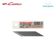 NT 컷터칼 BDC 200P 디자인컷터칼날 30도, 1개