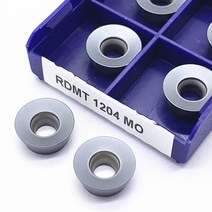 선반 인서트 V커팅 CNC 10EA RDMT10T3 RDMT1204 MO LT30 초경 밀링 터닝 절삭 공구 RDMT 10T3 1204 LT 30 금속 인덱서 블, [02] RDMT10T3 MO LT30, 02 RDMT10T3 MO LINN