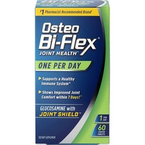 Osteo BiFlex 오스테오바이플렉스 ONE Per Day 글루코사민 60태블릿 조인트 이뮨서포트, 60 Count (Pack of 1)