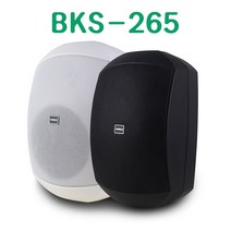 카날스 BKS-265 방수 패션스피커 6.5인치 카페 매장 다용도 스피커 2개, 1. 블랙