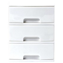 레옹물산특가_[국내산] 블랑 서랍장 18 화이트 3단 창신리빙, 레옹 쿠팡 본상품선택, 레옹 쿠팡 본상품선택