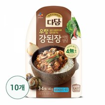 (냉장)다담 우렁비빔된장양념140x10개, 140g, 1세트