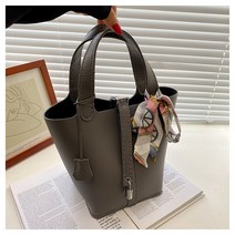 NICKKIM 닉킴 가죽가방 DIY 가죽공예 세트 크로스 토트백 가죽가방만들기세트 가죽공예 만들기 패키지 손바느질 집콕 취미 생활 diy, 그레이 5번(HUA백)