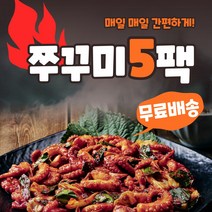 [백년교동짬뽕] 중독성 강한 불향 3388 불쭈꾸미 300gX5팩