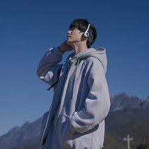 남자오버핏후드티 카디건 후드 스웨터 남성 봄 유행 캐주얼 재킷 일본식 cityboy 커플 탑스
