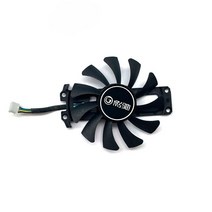 GTX760 GALAXY GeForce GTX 760 Tiger 일반 그래픽 카드 냉각 용 2pcs 기존 GA81S2U DC 12V 0.38A 4PIN GTX, 02 금