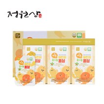 정원삼 유기농 어린이 홍삼 30포 3세이상 성장기 농축 미취학 아동 아이 학생 맛있는 환절기 선물 오가닉