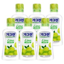 동아제약 가그린 후레쉬 라임 구강청결제 100mlx6개