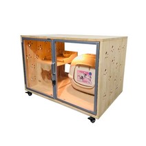 강아지방음부스 분리불안 애견 개집 소음차단 뮤트, A