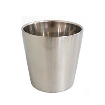 스텐이중컵(무광)-중 1pcs 물컵 스텐컵 식당컵