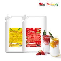 세미 과육그대로 리얼라떼 딸기 망고 500gx20개, 망고 (500gX10개), 망고 (500gX10개)