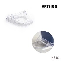 멀티꽂이받침 A6 카탈로그꽂이 다용도 안내문 메뉴판 전시홍보물 상품안내 꽂이 스탠드꽂이 종이꽂이 안내문꽂이 매장디스플레이 진열 매장용꽂이 쇼케이스 POP꽂이 아크릴케이스, 멀티꽂이받침A6 4646