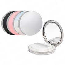 슬림 가루 파우더 케이스, 블랙 슬림, 1개