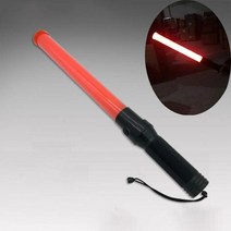 LED 신호봉 전자 호루라기 지시봉 호각 싸이렌 경광봉 소형 주황색 LED 안전 신호 지팡이 작업등 손전등, 01 red light