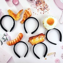 체육대회 반티 졸업사진 단체 행사 인싸 틱톡 소품 음식 인형 머리띠 생일 파티 놀이공원, 계란후라이