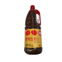 식자재왕 돈까스 소스 1.95kg 일식 경양식 야끼소바
