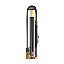 Lezyne Micro Floor Drive HP 자전거 휴대용 플로어 펌프 도로 자갈 자전거 고압 ABS 플립 척 프레스타/슈레이더 블랙 게이지 없음 1307114, High Volume - Digital Gauge, Black