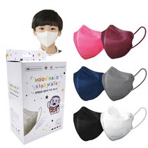 문헤일로 새부리형 컬러 마스크 대형 소형 초소형 국내생산, 그레이