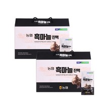 농협 흑마늘 진액 100% 흑마늘즙 30포 2박스 흙마늘 즙 진액 흑마늘액기스 통흑마늘 건강즙, 농협흑마늘 30포 2박스