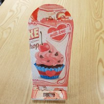 머핀 휴대폰거치대 핸드폰거치대 핸드메이드 휴대폰거치대 냅킨아트 수제폰거치대 우드폰거대 주문제작