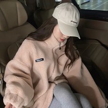 투톤 커플 플리스 남자 롱 양털자켓 내셔널 남성점퍼 집업 맨투맨 보아털후드집업