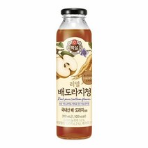 CJ제일제당 풍미 백설 리얼 배도라지청 국내산 진액 배도라지차 별미 홈카페 커피시럽 엑기스 310ml 단맛 소스, 2개