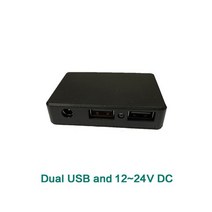태양광 패널 파워 뱅크 열 충전기 듀얼 USB 5v 3a(최대) dc 12v 24v, dc 듀얼 usb 추가
